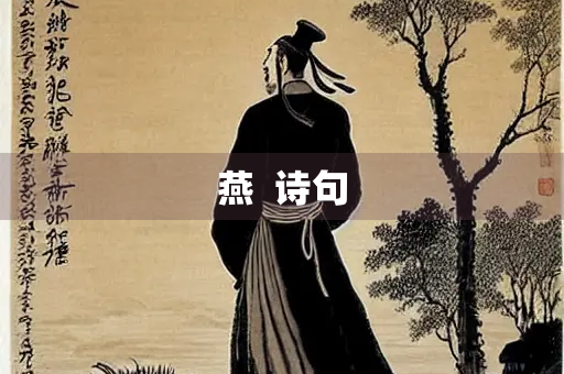 燕  诗句
