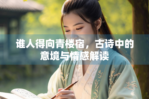 谁人得向青楼宿，古诗中的意境与情感解读