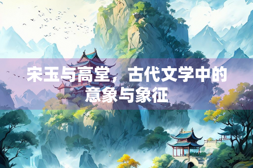 宋玉与高堂，古代文学中的意象与象征