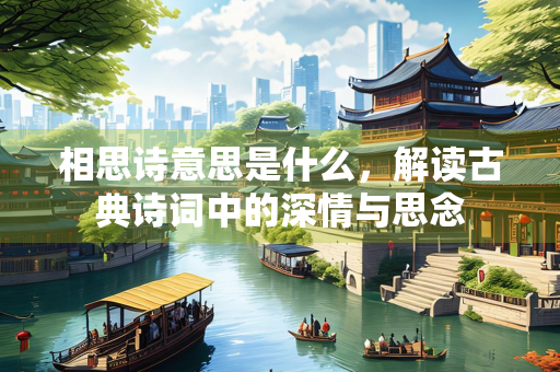 相思诗意思是什么,解读古典诗词中的深情与思念 相思诗意思是什么,解读古典诗词中的深情与思念