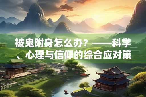 被鬼附身怎么办？——科学、心理与信仰的综合应对策略