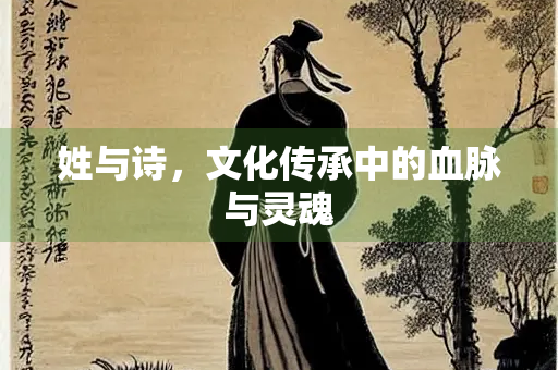 姓与诗，文化传承中的血脉与灵魂
