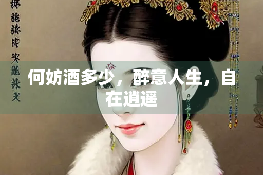 何妨酒多少，醉意人生，自在逍遥