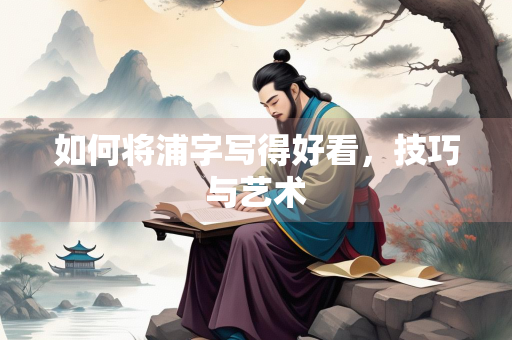 如何将浦字写得好看，技巧与艺术