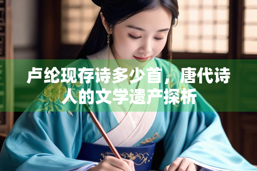 卢纶现存诗多少首，唐代诗人的文学遗产探析