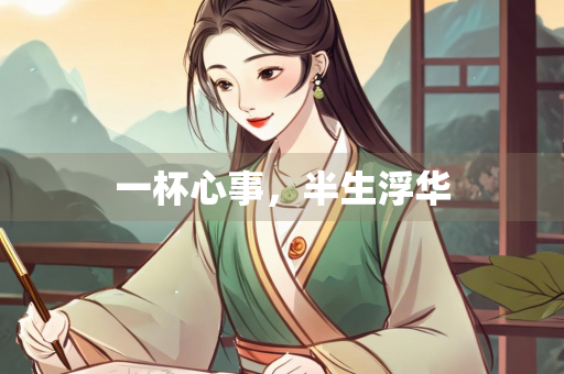 一杯心事，半生浮华