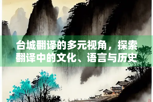 台城翻译的多元视角，探索翻译中的文化、语言与历史