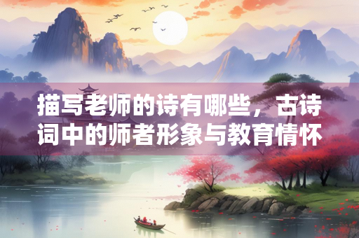 描写老师的诗有哪些，古诗词中的师者形象与教育情怀