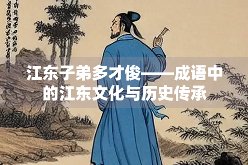 江东子弟多才俊——成语中的江东文化与历史传承