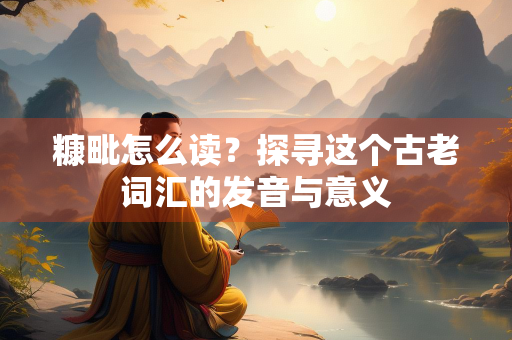 糠毗怎么读？探寻这个古老词汇的发音与意义