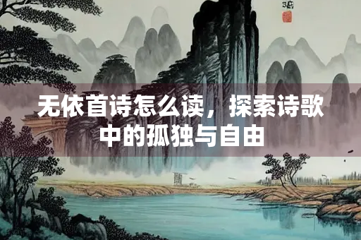 无依首诗怎么读，探索诗歌中的孤独与自由