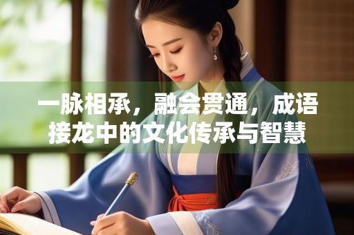 一脉相承，融会贯通，成语接龙中的文化传承与智慧