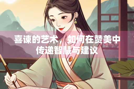 喜谏的艺术，如何在赞美中传递智慧与建议