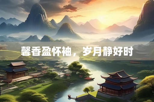 馨香盈怀袖，岁月静好时