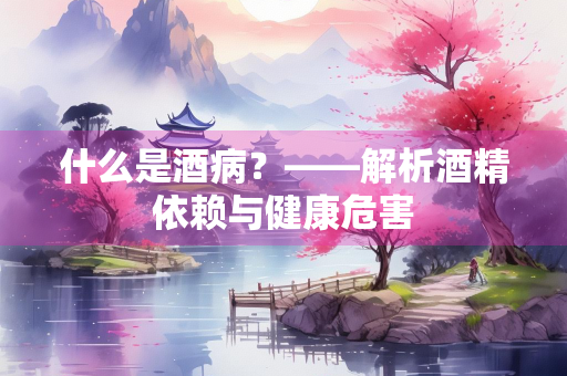 什么是酒病？——解析酒精依赖与健康危害