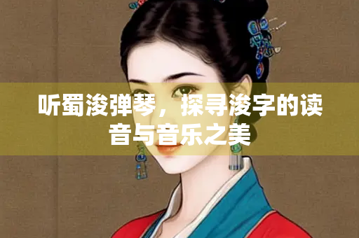 听蜀浚弹琴，探寻浚字的读音与音乐之美