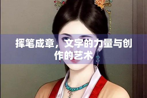挥笔成章，文字的力量与创作的艺术