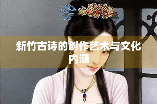 新竹古诗的创作艺术与文化内涵