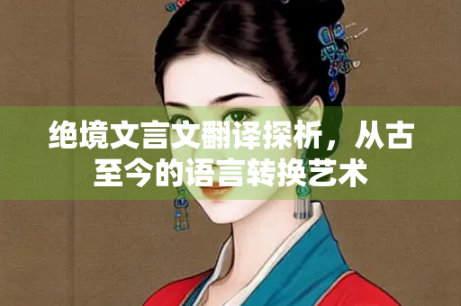 绝境文言文翻译探析，从古至今的语言转换艺术