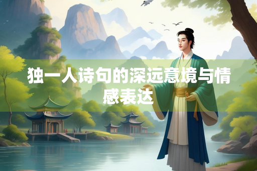 独一人诗句的深远意境与情感表达 独一人诗句的深远意境与情感表达