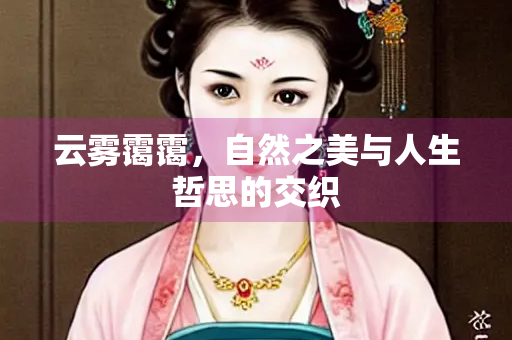 云雾霭霭，自然之美与人生哲思的交织