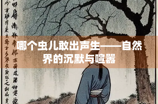 哪个虫儿敢出声生——自然界的沉默与喧嚣