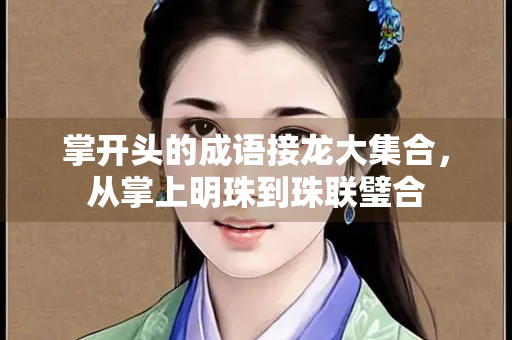 掌开头的成语接龙大集合，从掌上明珠到珠联璧合