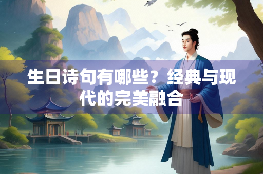 生日诗句有哪些？经典与现代的完美融合