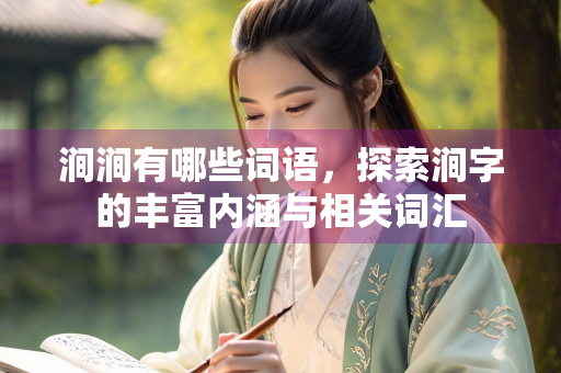 涧涧有哪些词语，探索涧字的丰富内涵与相关词汇