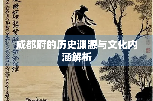 成都府的历史渊源与文化内涵解析