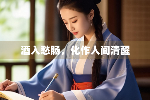酒入愁肠，化作人间清醒