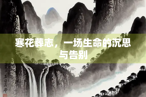 寒花葬志，一场生命的沉思与告别
