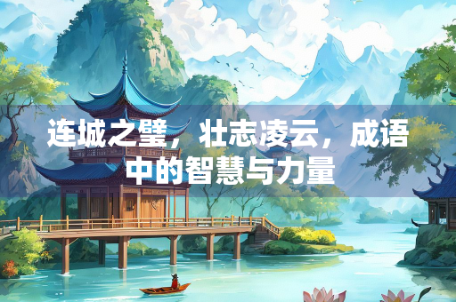 连城之璧，壮志凌云，成语中的智慧与力量