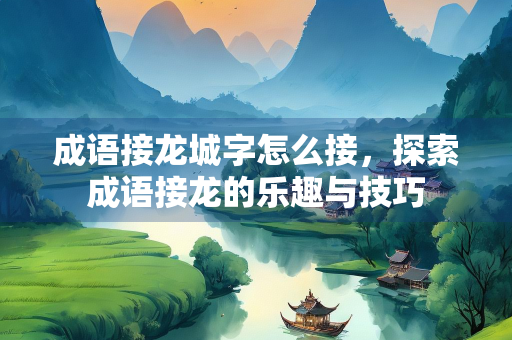 成语接龙城字怎么接，探索成语接龙的乐趣与技巧