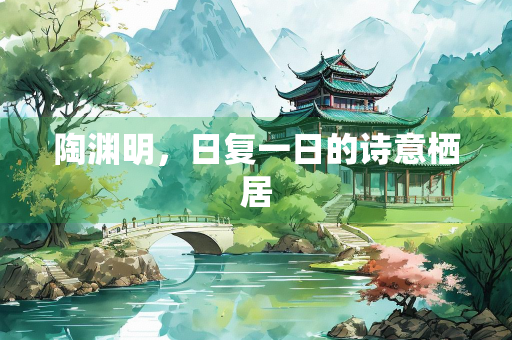 陶渊明，日复一日的诗意栖居