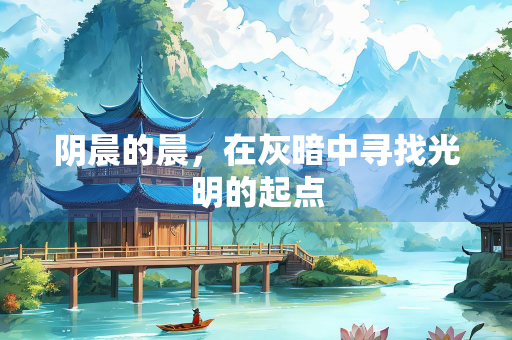 阴晨的晨，在灰暗中寻找光明的起点