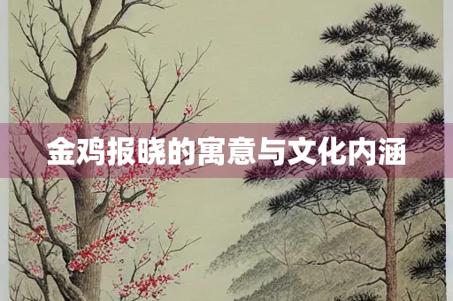 金鸡报晓的寓意与文化内涵
