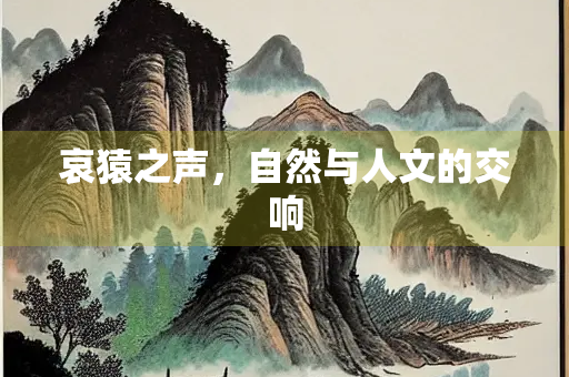 哀猿之声，自然与人文的交响