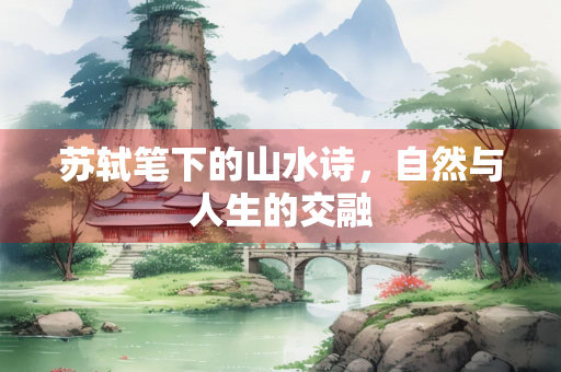 苏轼笔下的山水诗，自然与人生的交融