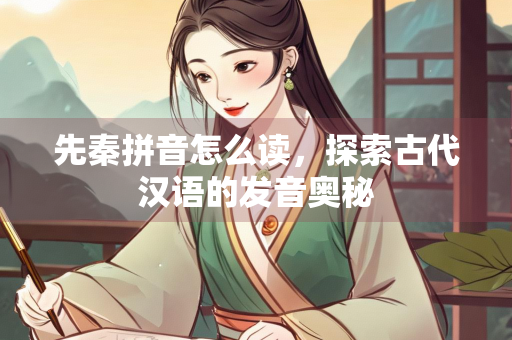 先秦拼音怎么读，探索古代汉语的发音奥秘