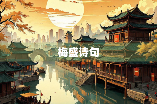 梅盛诗句