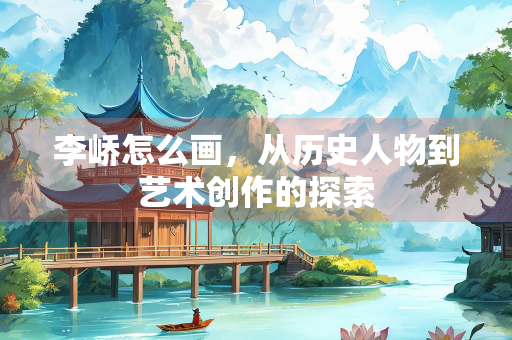李峤怎么画，从历史人物到艺术创作的探索
