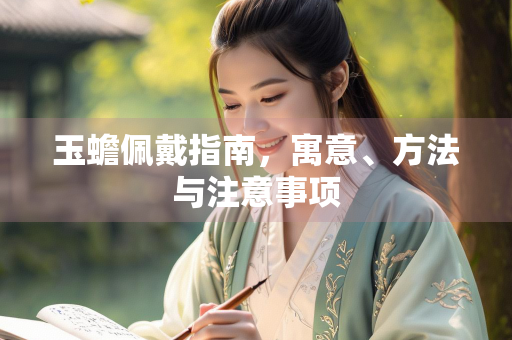 玉蟾佩戴指南，寓意、方法与注意事项