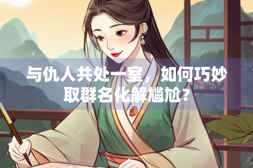 与仇人共处一室，如何巧妙取群名化解尴尬？