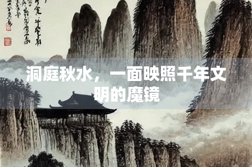 洞庭秋水，一面映照千年文明的魔镜