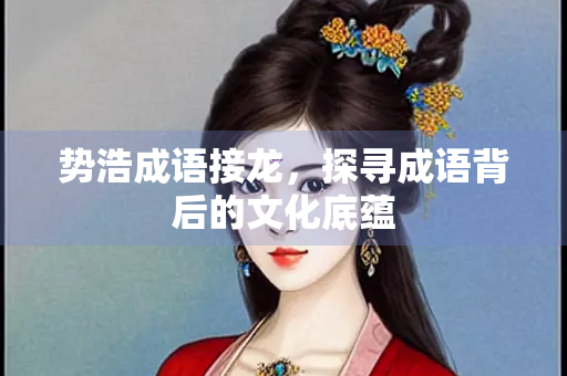 势浩成语接龙，探寻成语背后的文化底蕴