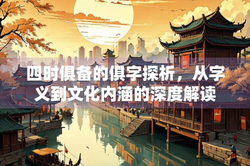 四时俱备的俱字探析，从字义到文化内涵的深度解读