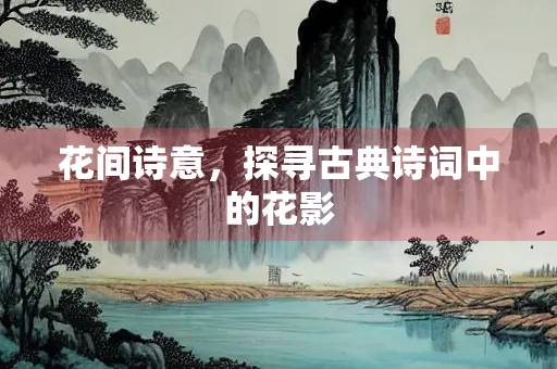 花间诗意，探寻古典诗词中的花影