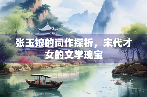 张玉娘的词作探析，宋代才女的文学瑰宝