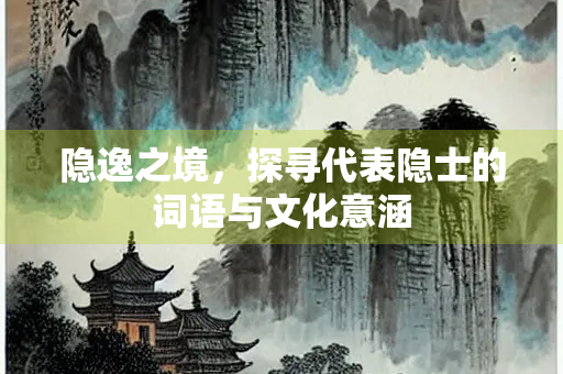 隐逸之境，探寻代表隐士的词语与文化意涵